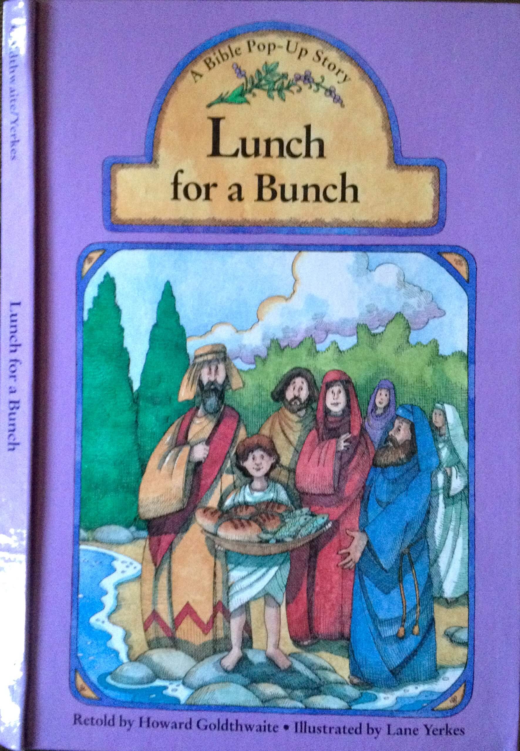 A-Bible-Pop-Up-Story--Lunch-for-a-Bunch-by-Howard-Goldthwaite