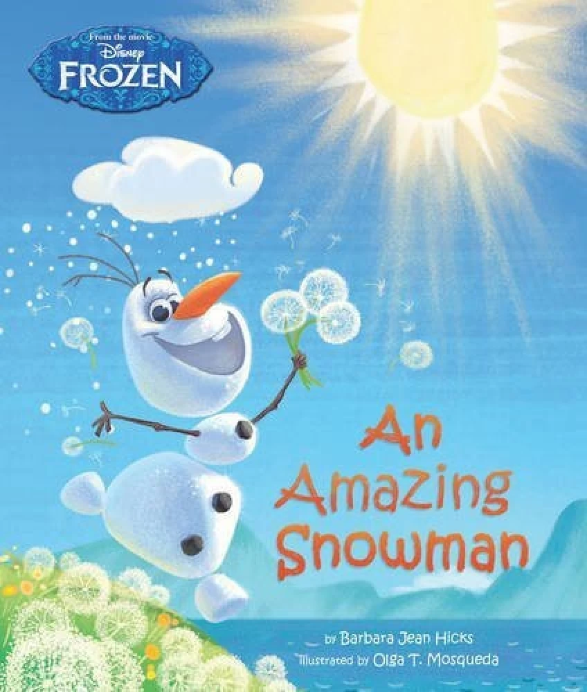 Disney-Frozen-An-Amazing-Snowman-by-Barbara-Jean-Hicks-Na
